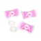55 Pcs It's a Girl Baby Shower Candy Mints Party Favors Pink Individually Wrapped Buttermints